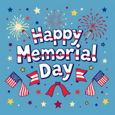 Memorial Day CANVAS WALL ART Picture Print Di...