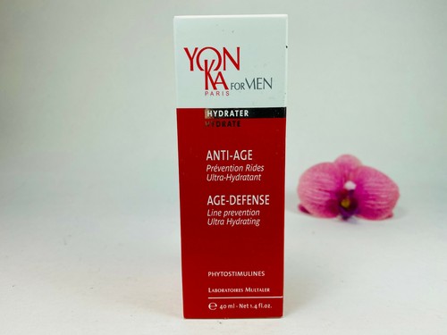 Yonka Men Age Defense Ultra Hydrating 40ml / 1.4oz NEW SAME DAY SHIP