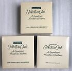 Longaberger Hometown Christmas Ornament Collection Lot (1996, 1997, 1999)