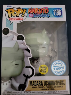 Funko Pop Naruto Madara Uchiha (Sage of Six Paths) (Glows in The Dark) (Special