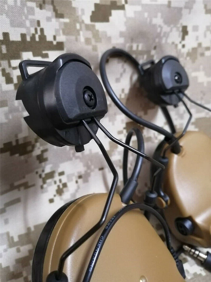 COMTAC III/C3 Single Com Reducción de Ruido Auriculares Tácticos Casco Versión Para TCA TRI Foto 4 de 4