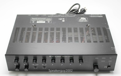 TOA A-903MK2 / 8 Kanal Mischpult Verstärker / 4x U-01 Module / 73411722 -- CC