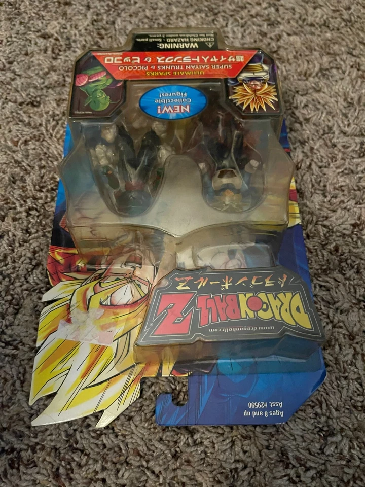 Dragon Ball Z Ultimate Spark Super Saiyan Trunks & Piccolo Nuevo/Caja Descolorida Foto 4 de 4