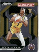 2024-25 Panini Prizm Monopoly WNBA Rickea Jackson Rookie Los Angeles Sparks