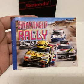 Championship Rally NES Nintendo PAL - Free Post