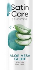 Gillette Satin Care Sensitive Shaving Gel - 75ml 106.53 per litre