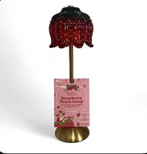 ¡Nueva lámpara táctil viral Strawberry Shortcake USB recargable!