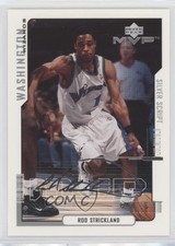 2000-01 Upper Deck MVP Silver Script Rod Strickland #188 0qr0