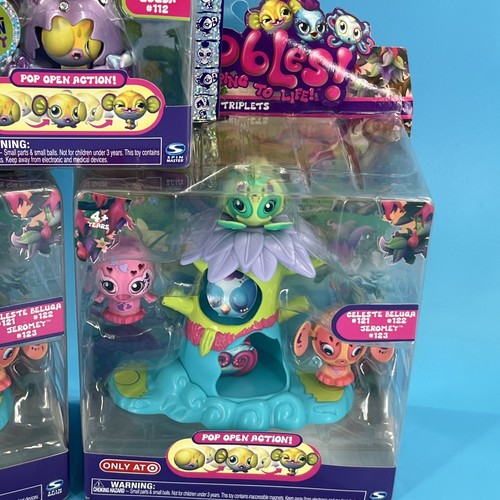 Set/3 Zooble Play Sets Target Exclusive 2010 - Celeste, Beluga, Gouda, Jeromey - Picture 4 of 8