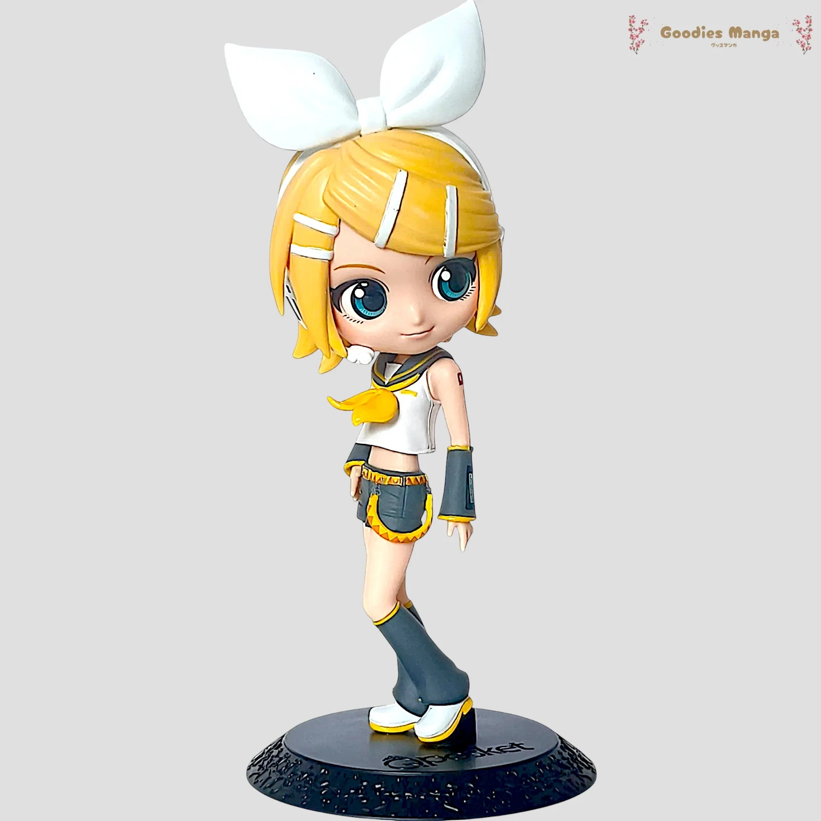 Figurine Kagamine Rin Q Posket Ver A Banpresto 14cm statuette manga collection