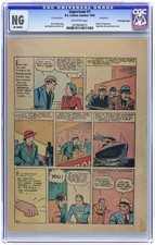 Superman (1939 1st Series) 1 CGC 11th Page Only 0218044015