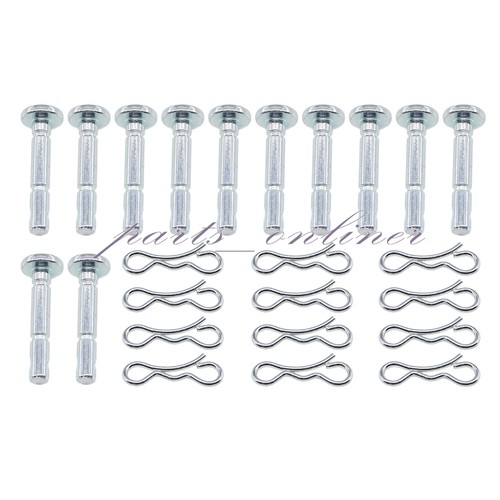 12x Perni di taglio spazzaneve e cotter per CUB CADET 738-04124 MAX HP 30 2X 28 26 - Foto 2 di 6