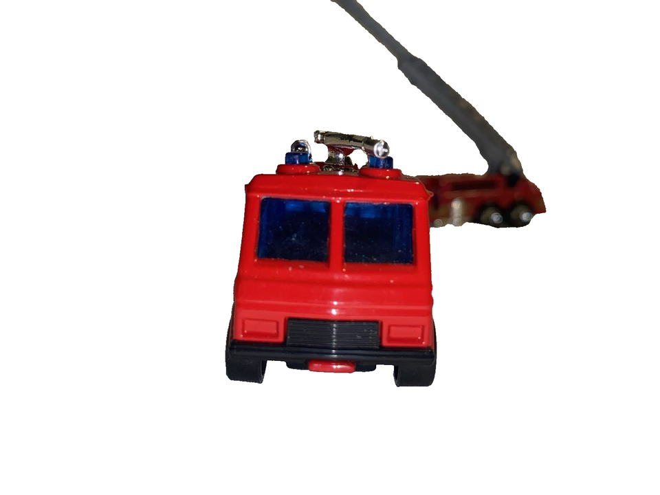 Vintage Matchbox Fire Dept Lot 1980s Fire Truck Helicopter Ladder Fire ...