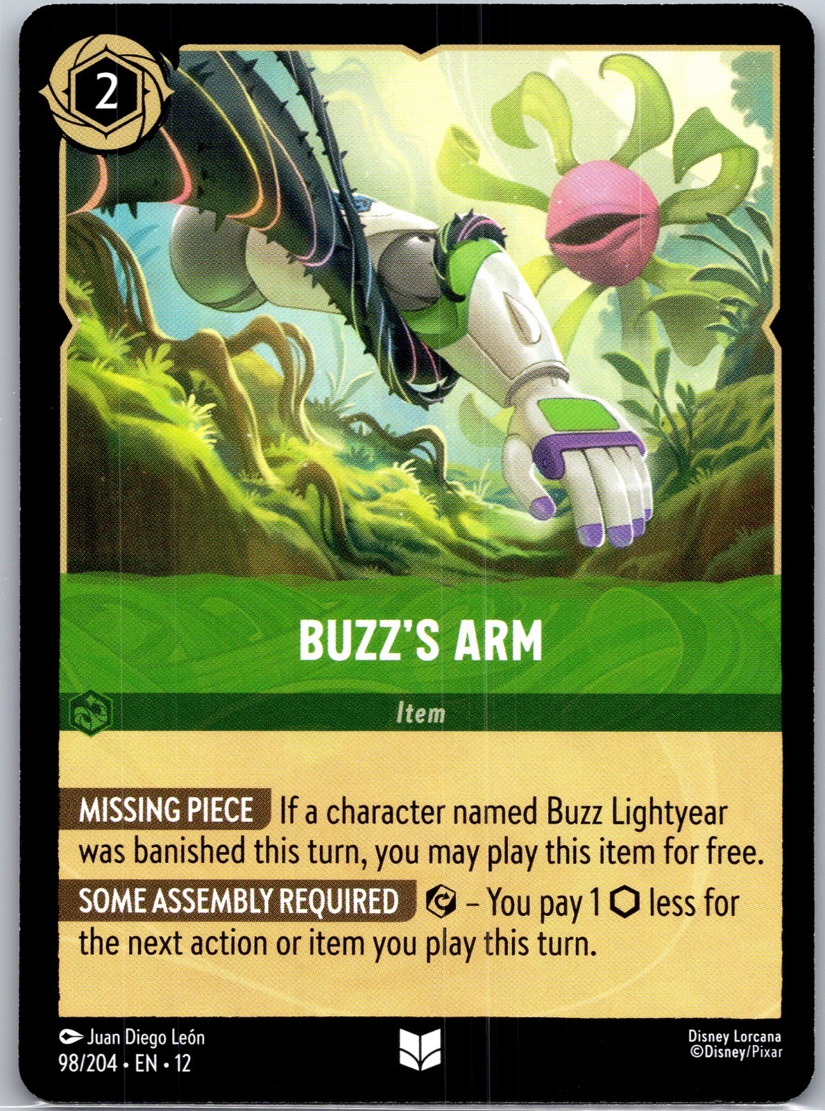 Buzz's Arm Wilds Unknown #98/204 NM