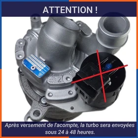 Turbolader für LAND ROVER 3.6 TDV8 272PS | 6H3Q-6K682-FC, 6H3Q-6K682-FE