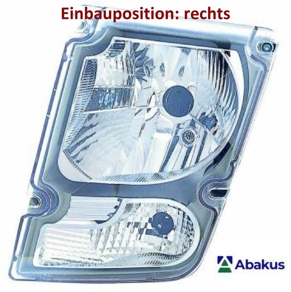 Abakus 773-1129L-LD-EM Hauptscheinwerfer Links Scheinwerfer-image