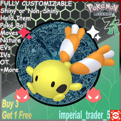 Pokémon Legends Z-A   Alpha Shiny Chingling   Best 6IV Customizable