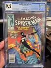 Amazing Spider-Man #252 CGC 9.2 Newsstand Edition
