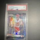 Panini 2024 Prizm Patrick Mahomes II Navy Camo Prizm /25 #138 PSA 9 Chiefs