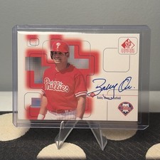 1999 SP Signature Edition Autographs #BA Bobby Abreu *READ DESCRIPTION*