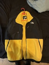 L Yellow North Face Vest