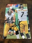 Jeff Hartings Pittsburgh Steelers Hand Signed 4x6 Photo Roethlisberger AUTOGRAPH