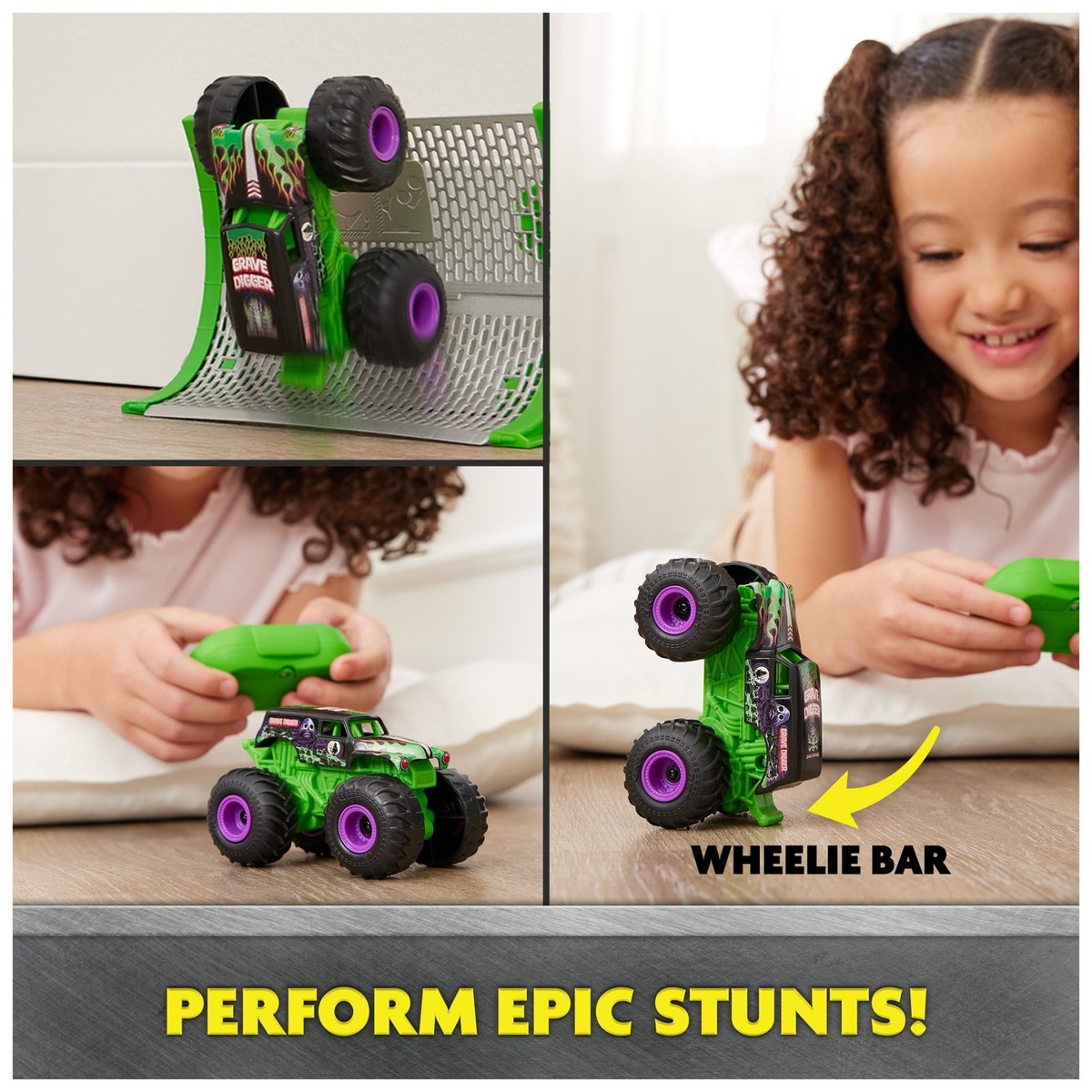 Monster Jam 89194258 1:64 Grave Digger Remote Control Monster