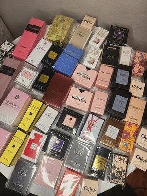 Lot of 24 Assorted Mini Perfume Travel Size  Brand New Sealed 