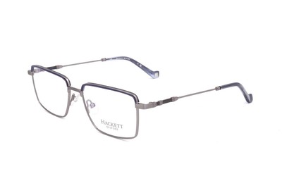 Hackett Bespoke HEB284  MATT LIGHT GUN 53/16/145 MAN Eyewear Frame