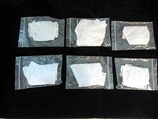 Espiral Susy G-String White Thong Panties 6 pack - Size: X-Large - NEW