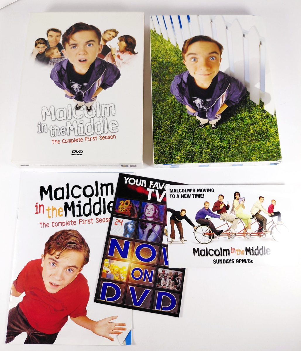 Malcolm in the Middle Complete 1st Season DVD 3-Disc Set w