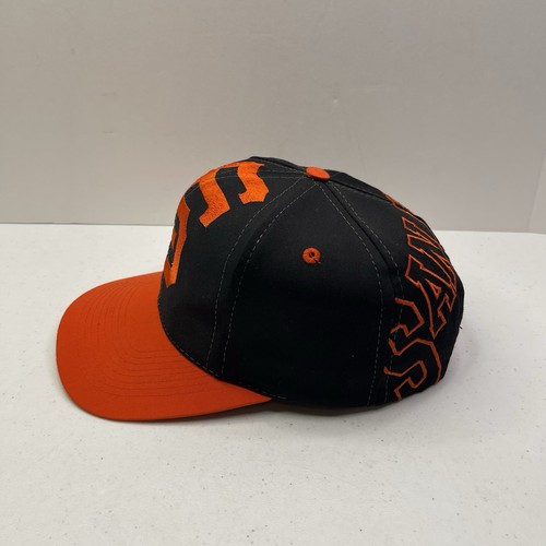 VINTAGE SAN FRANCISCO GIANTS BLOCKHEAD MÜTZE DRUCKKNOPFLASCHE LOGO SPORTLICH - Bild 3 von 10