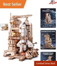 STEM 3D Space Shuttle Puzzle: Engaging Model with Lighting Step-by-Step Guide