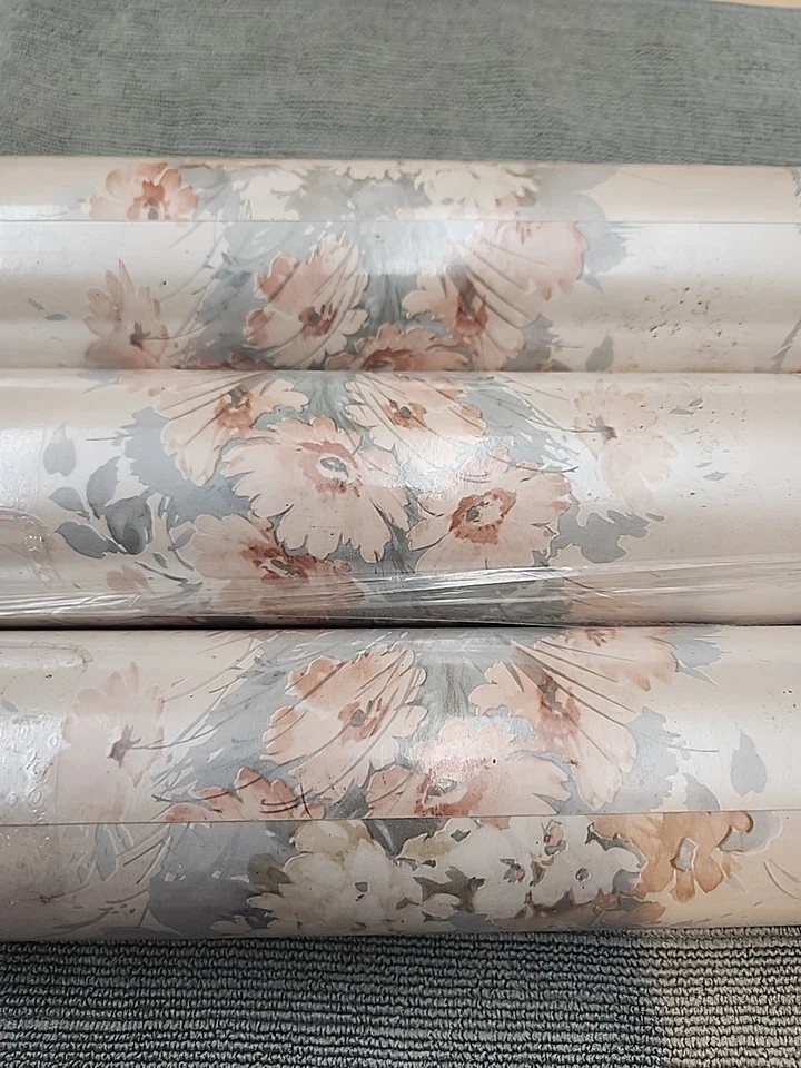 Revestimiento de pared de vinilo Fabrelle Royal Garden 8105 de colección (3) rollos 56 pies² ea Foto 4 de 4