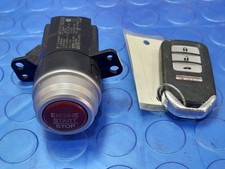 14-17 Honda Accord Keyless Ignition Push Button Start Stop Switch W Fob Oem