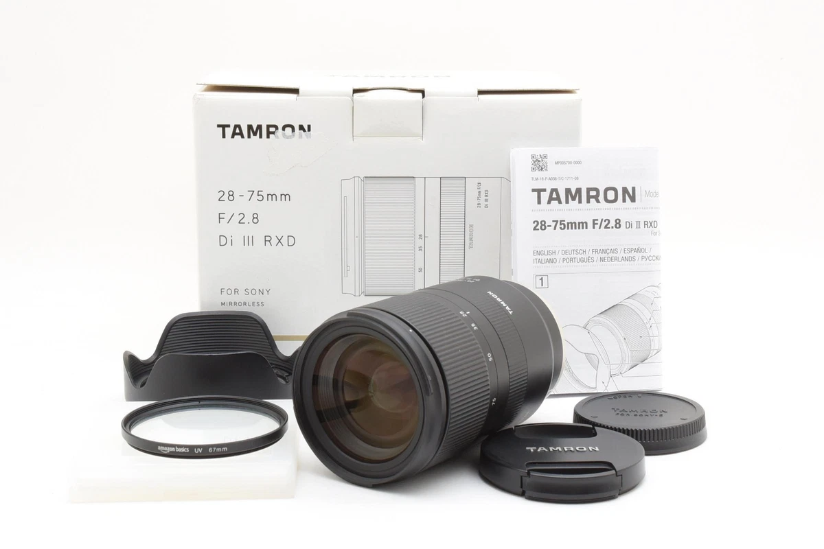 Tamron 28-75mm Camera Lenses for Sony for sale | eBay