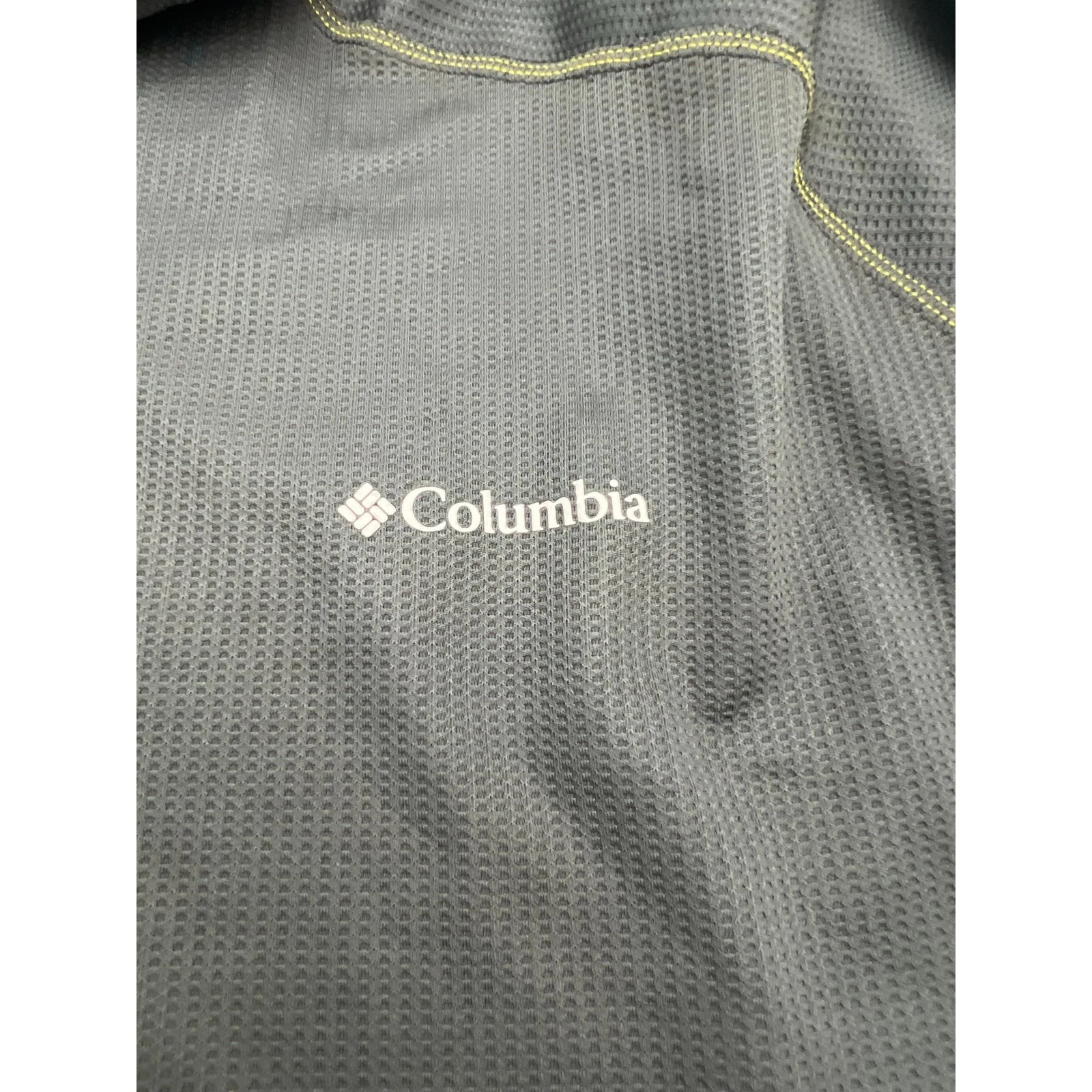 Columbia Men’s XXL Omni-Heat Reflective Half-Zip Thermal Baselayer Pullover Gray - product detail image 2