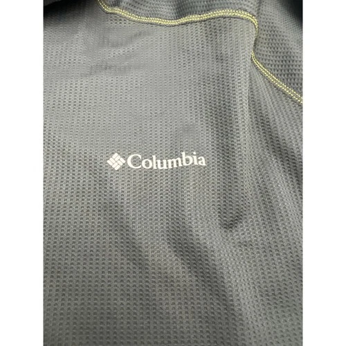 Columbia Men’s XXL Omni-Heat Reflective Half-Zip Thermal Baselayer Pullover Gray image 2