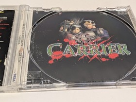 Carrier (Sega Dreamcast, 2000) Complete CIB W/ Manual