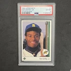 1989 UPPER DECK STAR ROOKIE #1 KEN GRIFFEY JR. ROOKIE RC PSA 6
