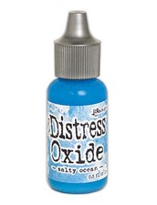 Ranger Distress Oxide Reinker .5oz - Salty Ocean, TDR57277 by Tim Holtz