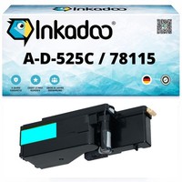 1X Xl Toner FüR Dell E525 E525W 593-BBLL VR3NV Cyan Kartusche Kassette