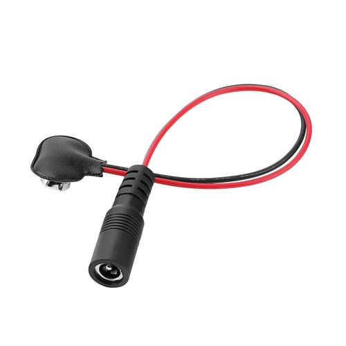 9v Battery Eliminator Connector - Convert 9-Volt Powered Devices To Wall Adapter - Picture 2 of 3