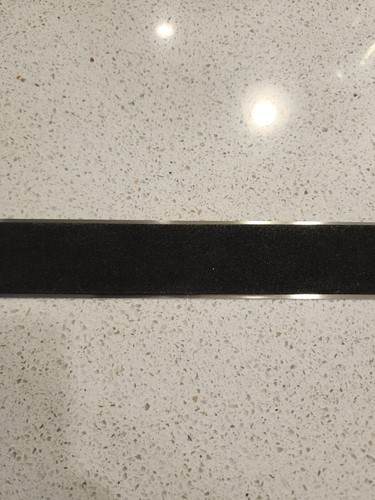 Penway Flexibler Rutschfester Edelstahl 12" Lineal Griff Rückseite Silber NEU - Bild 6 von 6
