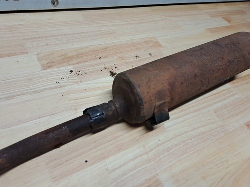 1980 Honda ATC 185 200 Complete Exhaust System Header Muffler R2 - Picture 11 of 15