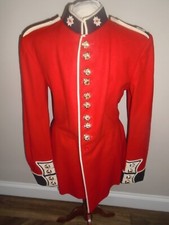 COLDSTREAM GUARDS MENS RED CEREMONIAL TUNIC CHEST APPROX 92CM 36" BRITISH ARMY