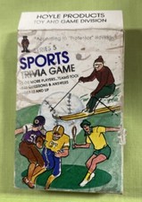 Vintage 1984 Hoyle Pocket Trivia Game Series 5 Sports NOS 