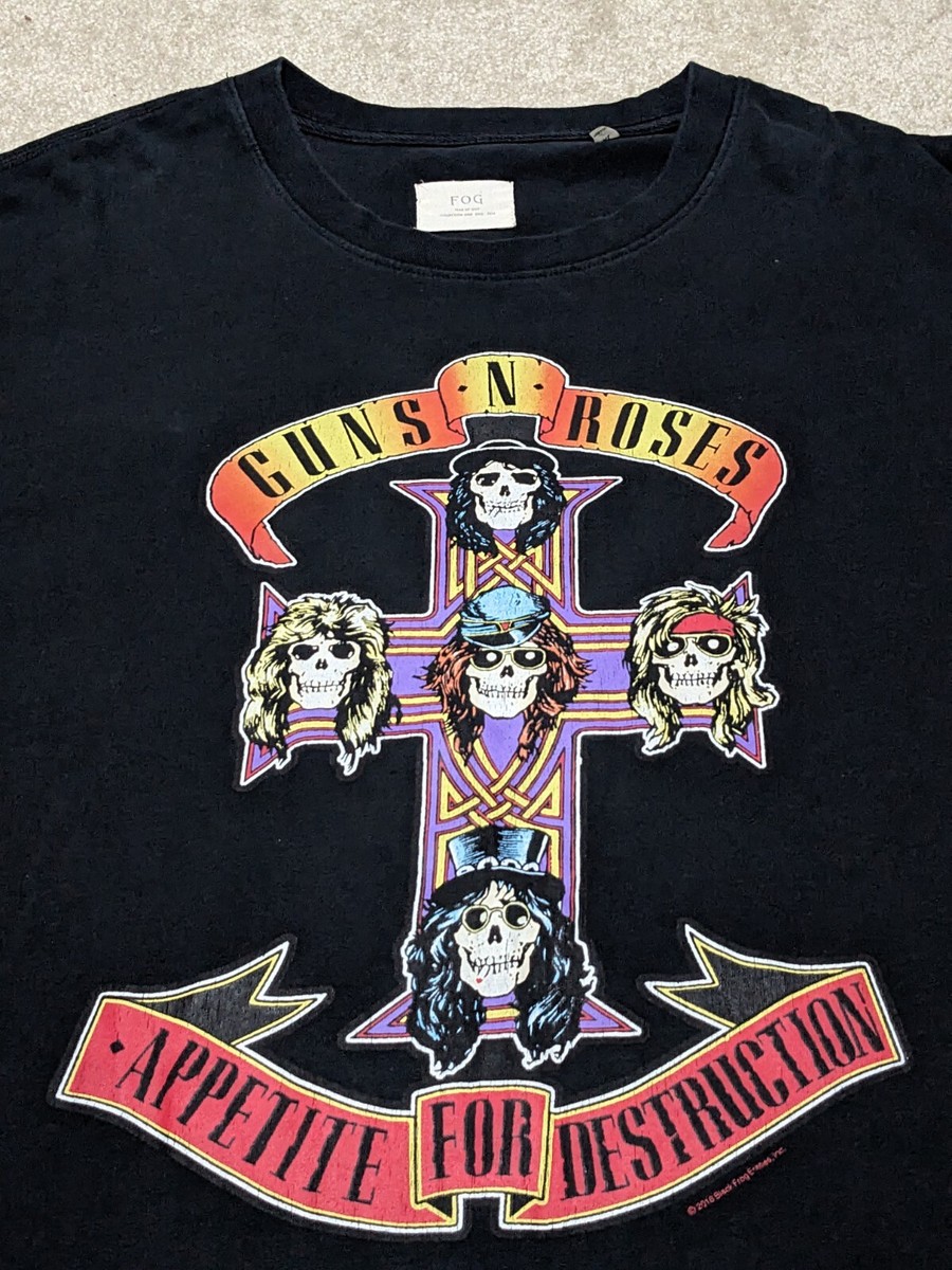 FOG Fear of God Essentials Guns n Roses Tee Size XL Extra FOG Fear of God Essentials Guns n Roses Tee Size XL Extra