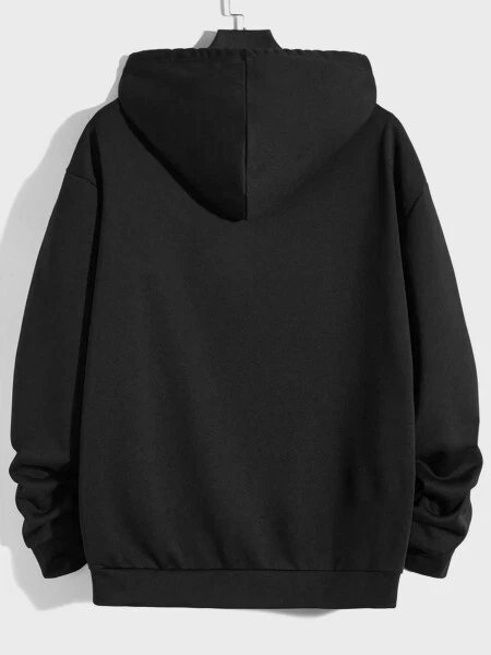 Manfinity Hypemode Men Letter Graphic Drawstring Hoodie eBay