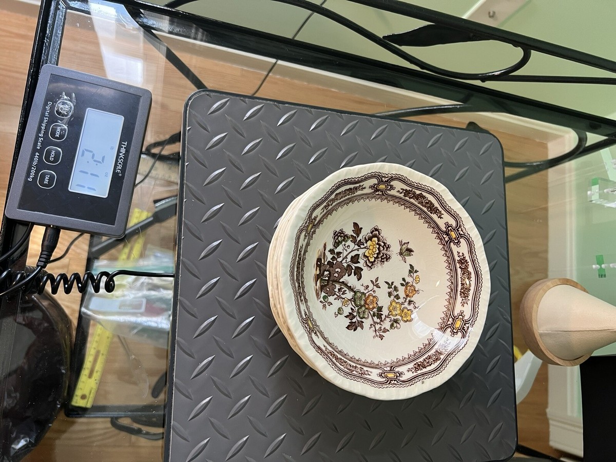 Mason's Ironstone China Vintage 1950s 6 “Manchu Brown